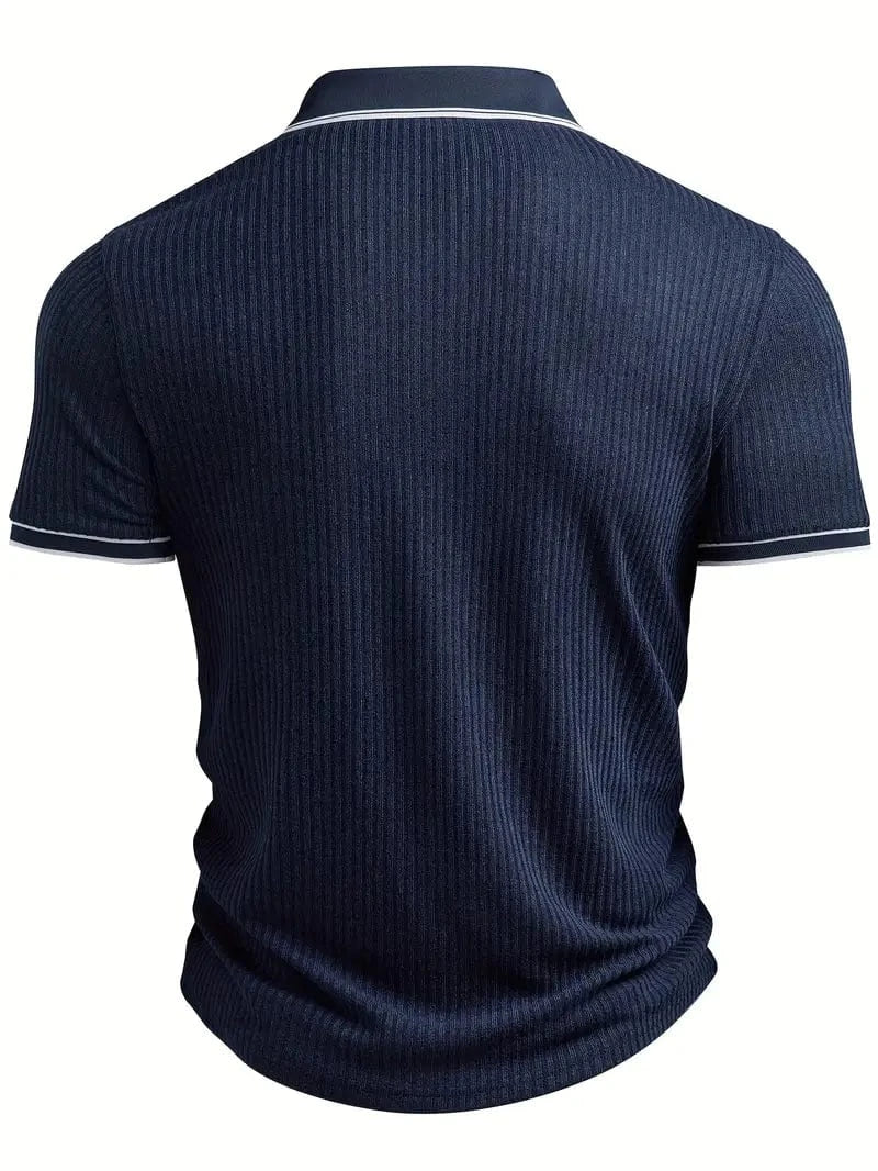 Lauren Ortis - Elegant Short Sleeve Polo Shirt