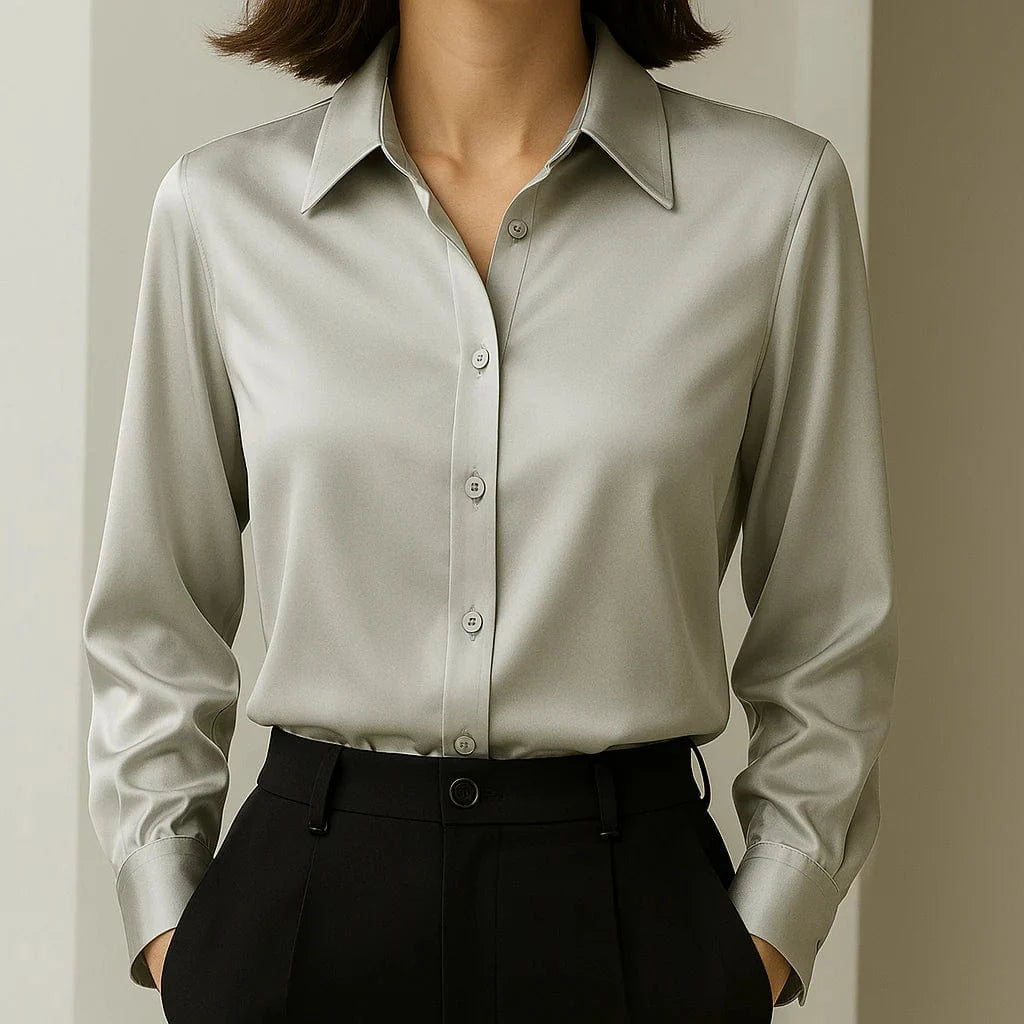 Elvyra Satin Blouse