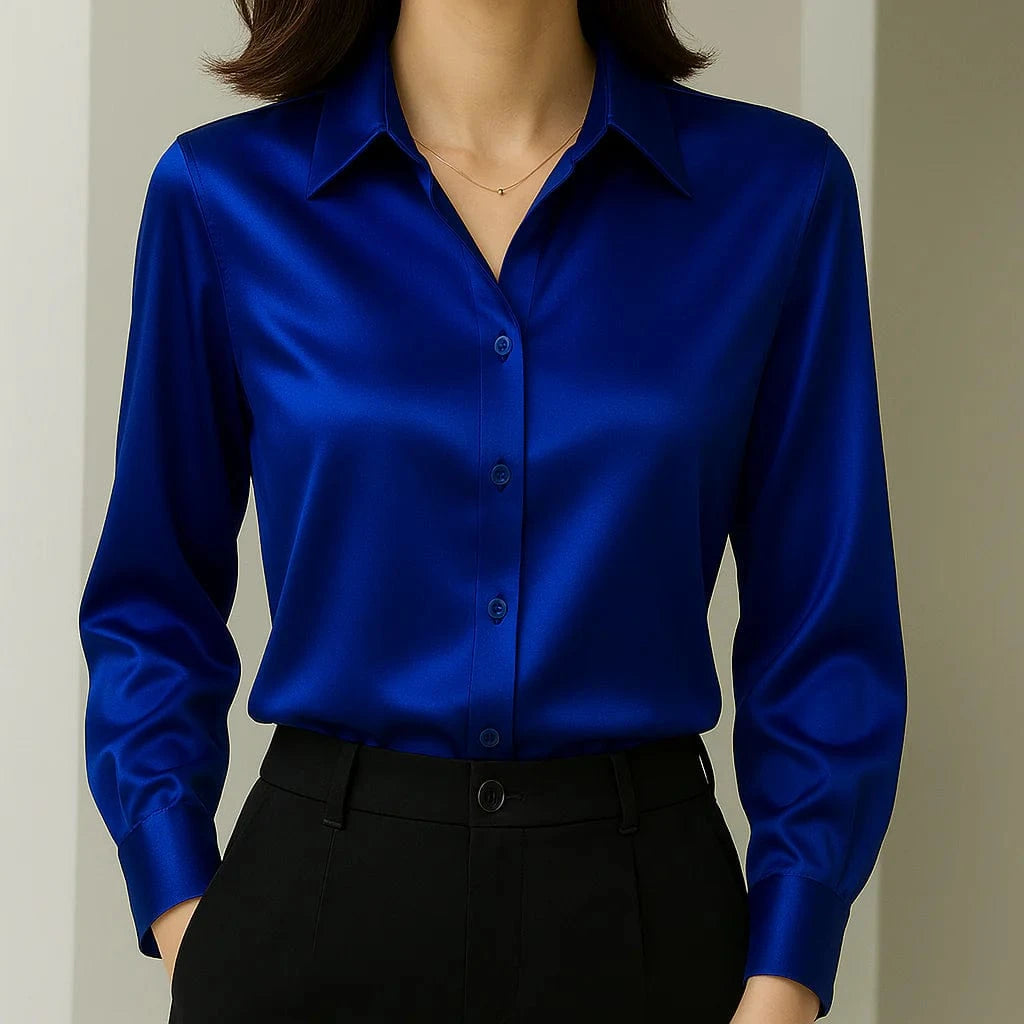 Elvyra Satin Blouse