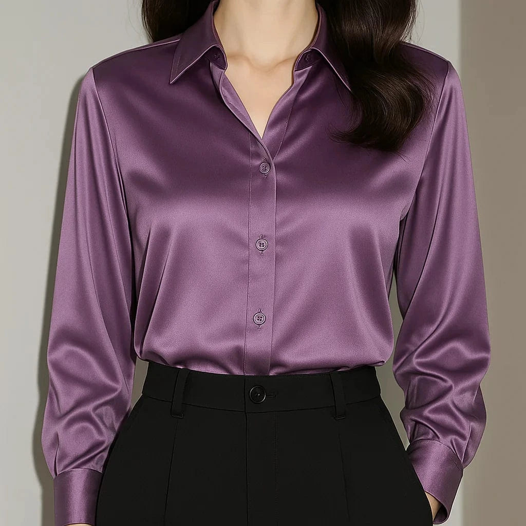 Elvyra Satin Blouse