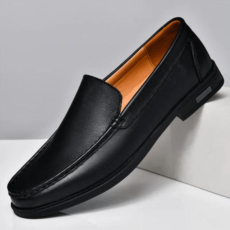 James Luca Genuine Leather Loafers