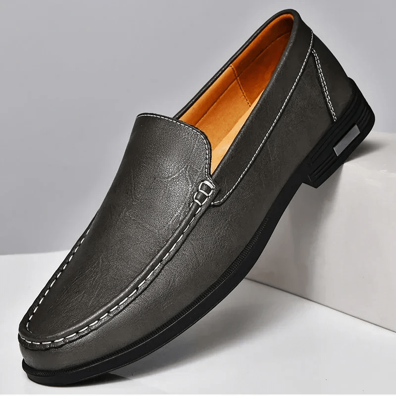 James Luca Genuine Leather Loafers