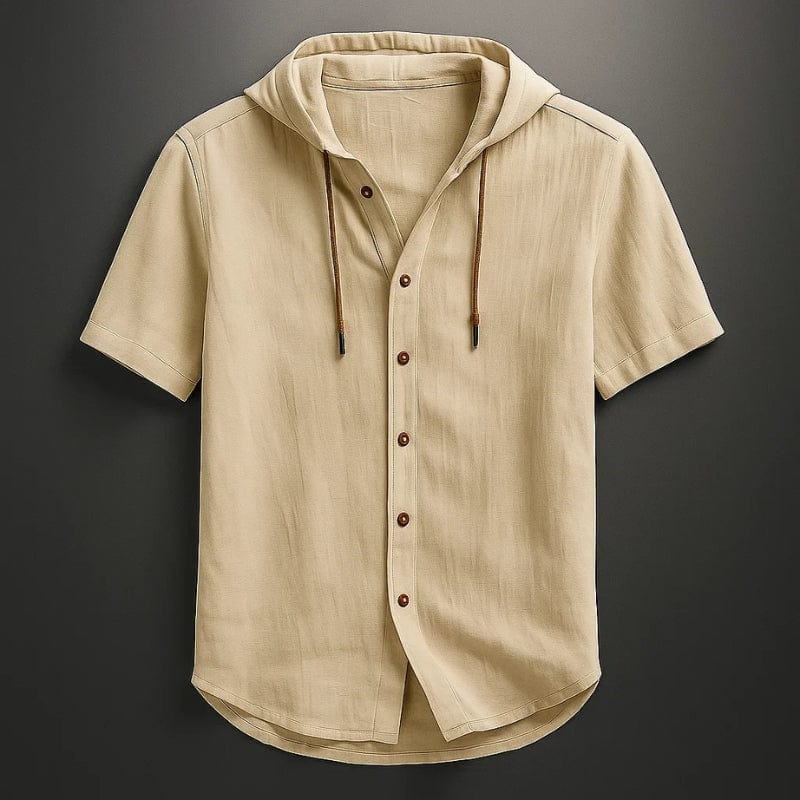 Redmond Linen Hoodie Shirt