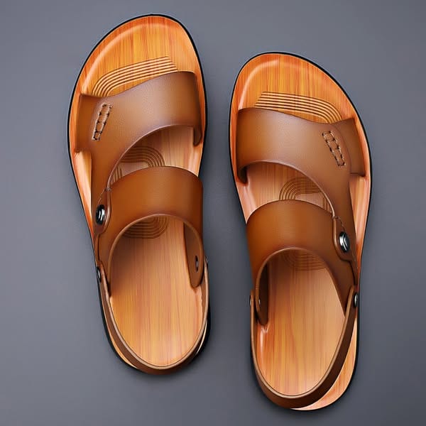 Luxe Avenwood Leather Sandals