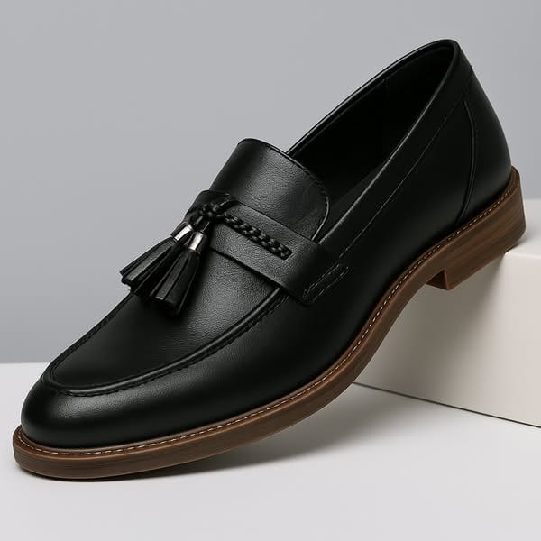 Briston Leather Tassel Loafers