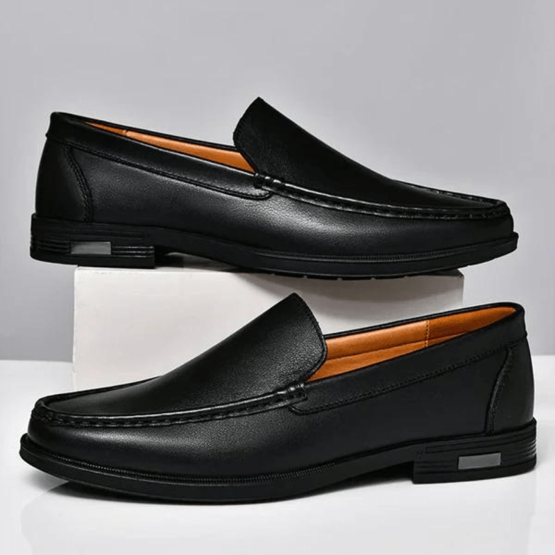 James Luca Genuine Leather Loafers