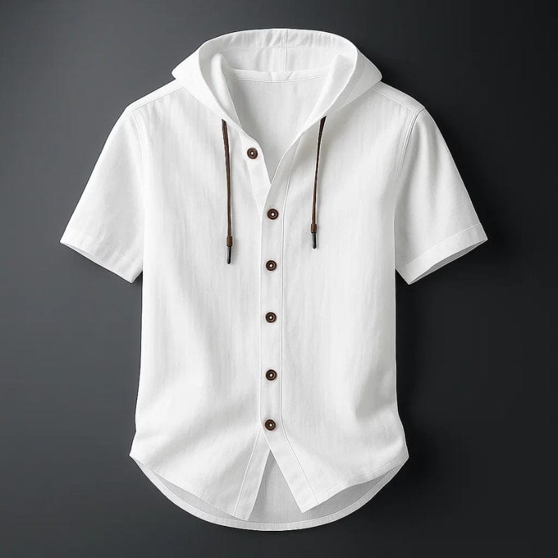 Redmond Linen Hoodie Shirt