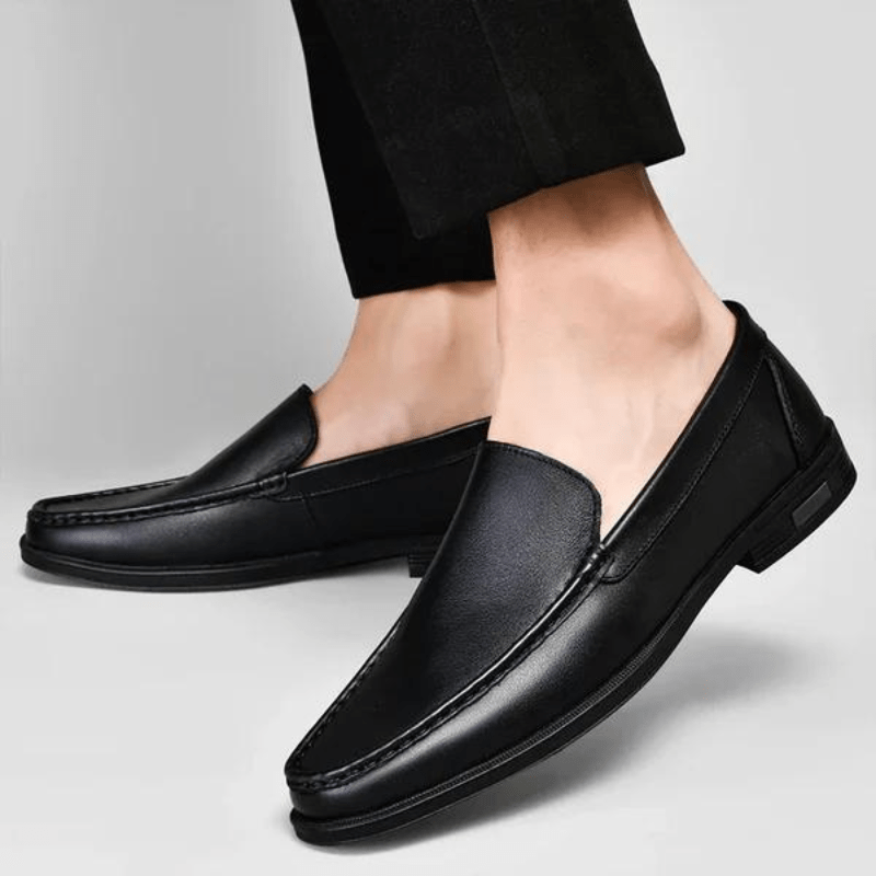 James Luca Genuine Leather Loafers