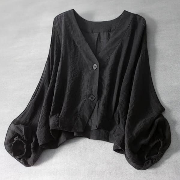 EMELIA LINEN BLOUSE