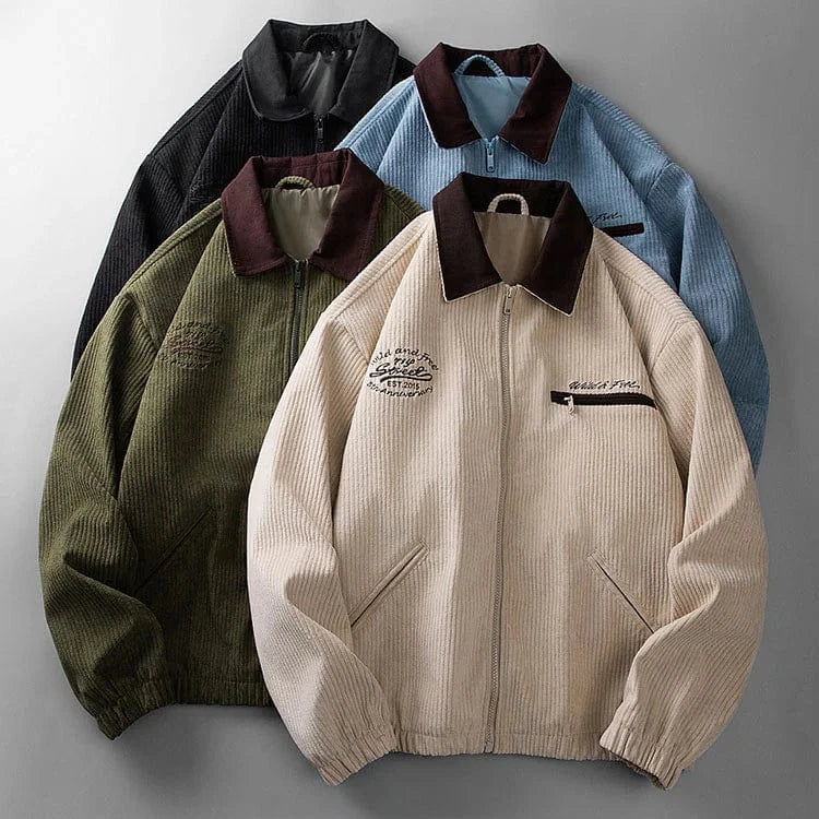 Salva Corduroy Zip Jacket
