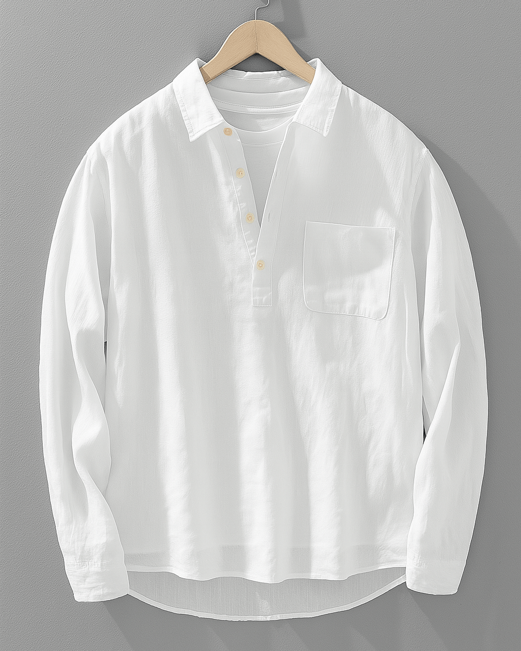Granville Cotton Linen Shirt