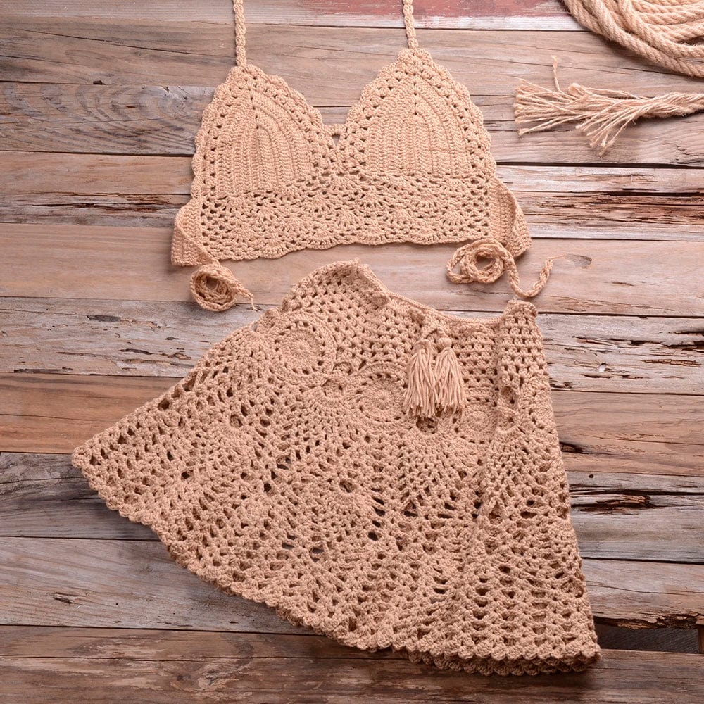Riviera Crochet Bikini Set