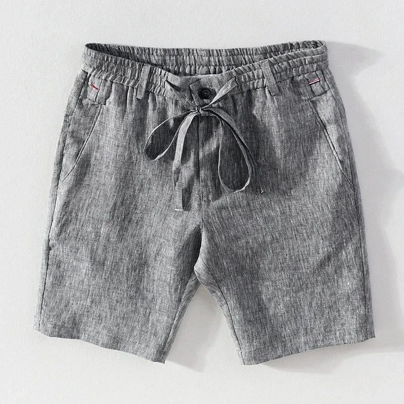 Shoreline Cotton Linen Shorts