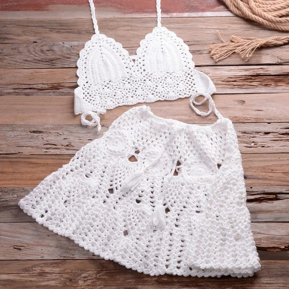 Riviera Crochet Bikini Set