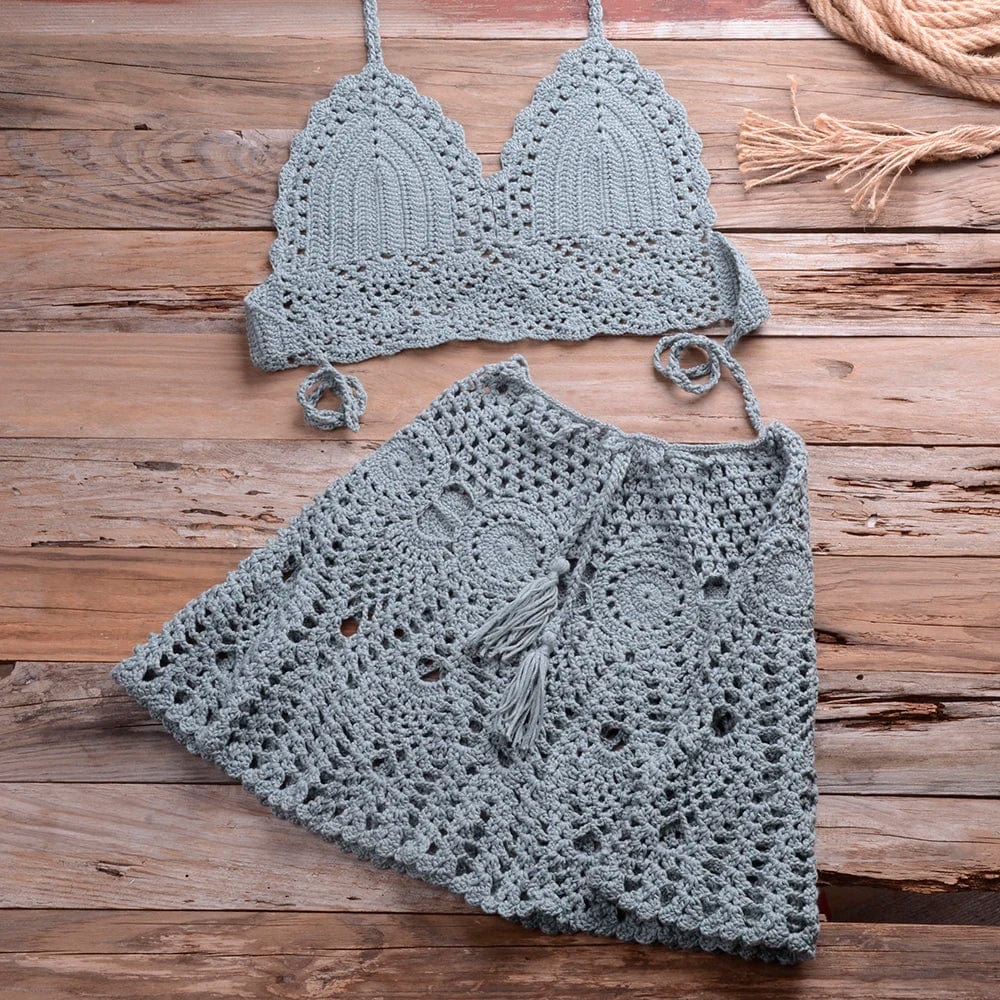 Riviera Crochet Bikini Set
