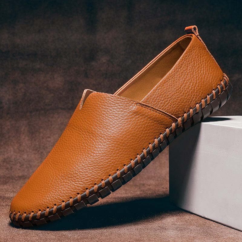 Adrian Percy Minimalist Leather Loafers