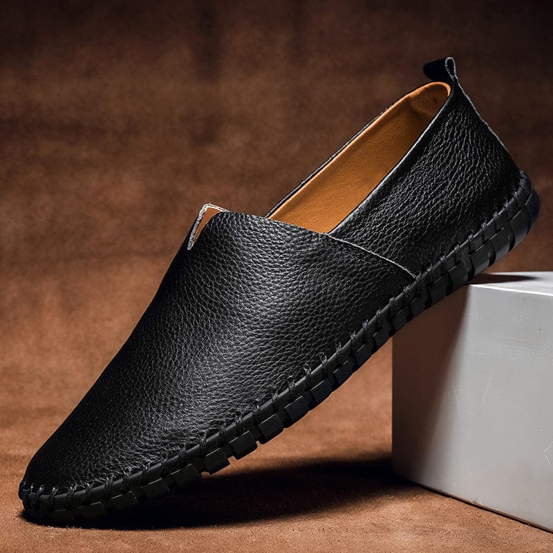 Adrian Percy Minimalist Leather Loafers