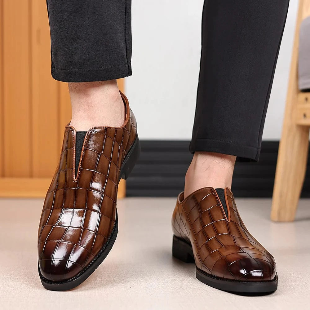 Jack Royce Leather Loafers