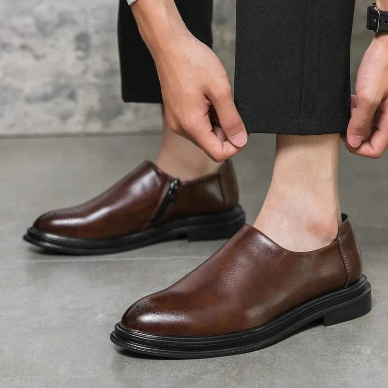 Gustav Genuine Leather Loafers