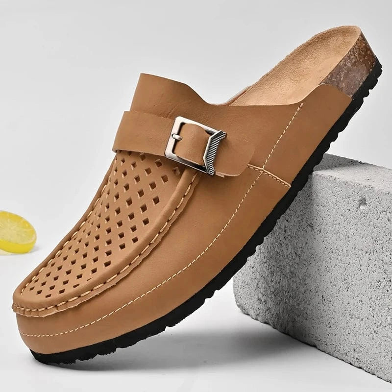 Harris Genuine Leather Loafers Slipper