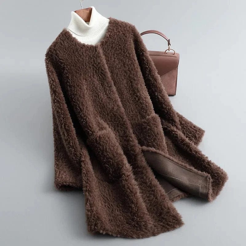 Anya Oversized Fleece Coat