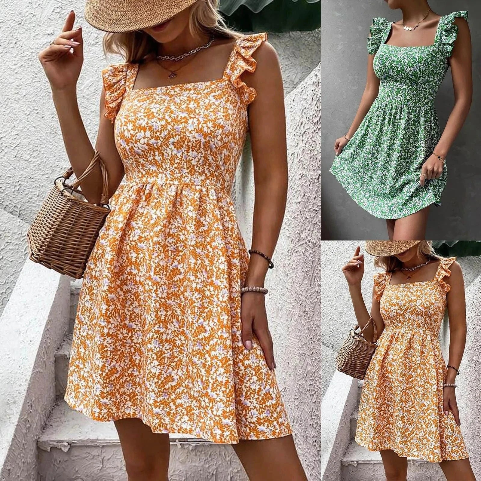 Alesa Floral Dress