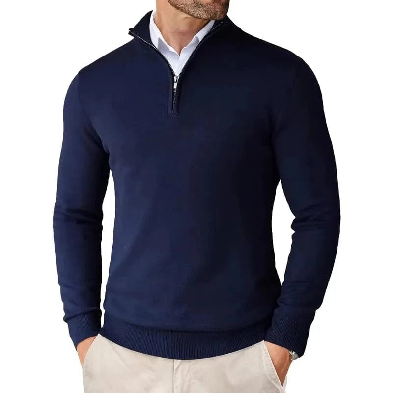 Leandro Vitolo Turtle Neck Knitted Sweater