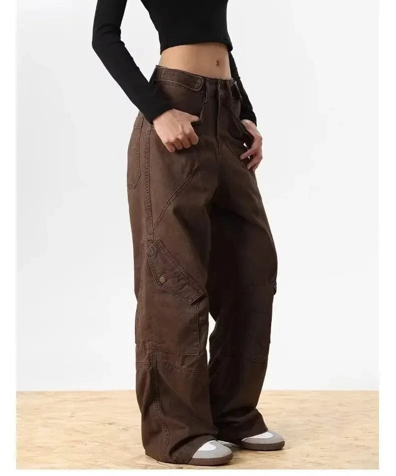 Millie Wide Leg Cargo Pants