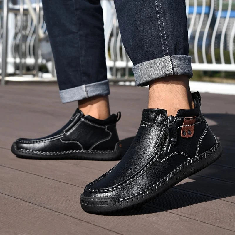 Lance Levy Genuine Leather Boots