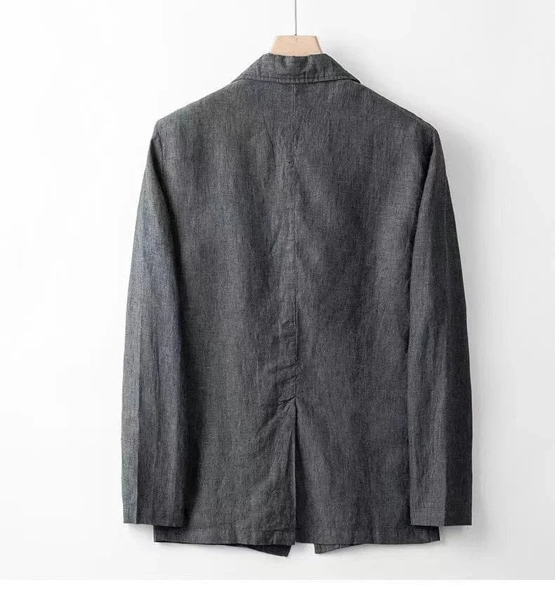 Thomas Mendy Linen Suit Set