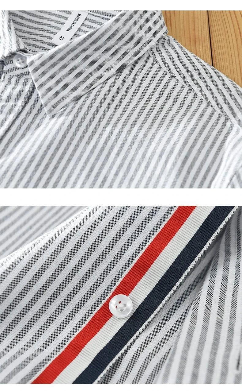 Monaco Striped Linen Shirt
