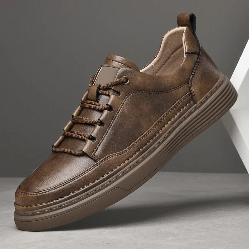 Anthony Jason Genuine Leather Sneakers