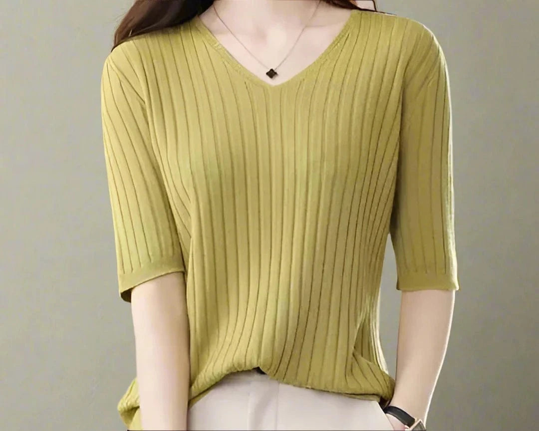 Thalia Summer Knit Tee