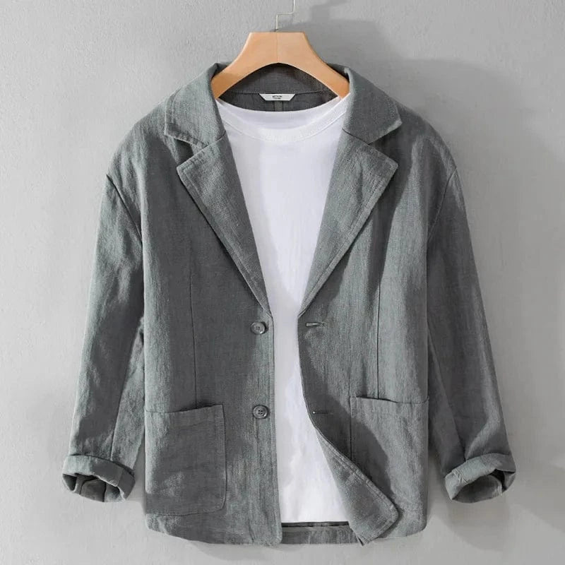 Leanho 100% Linen Jacket