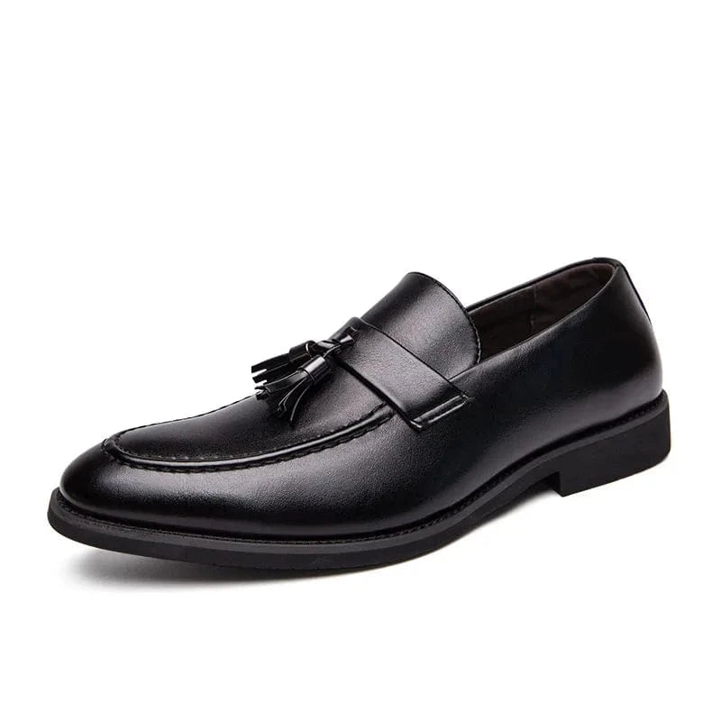 Briston Leather Tassel Loafers
