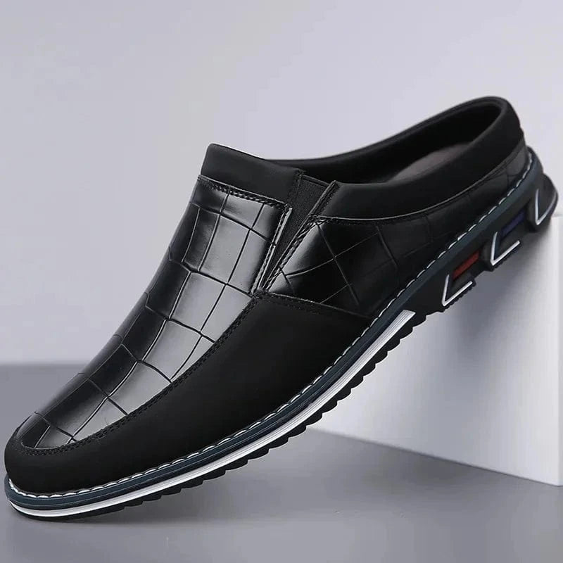 Idris Leather Mules