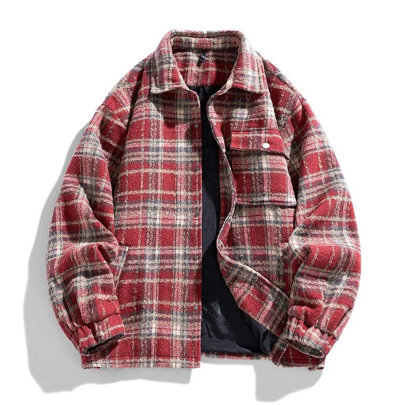 Artic Plaid Cashmere Jacket