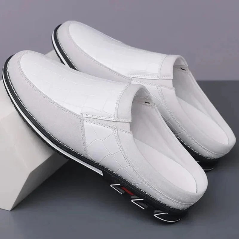 Idris Leather Mules