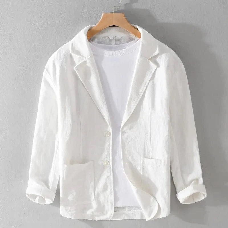 Leanho 100% Linen Jacket