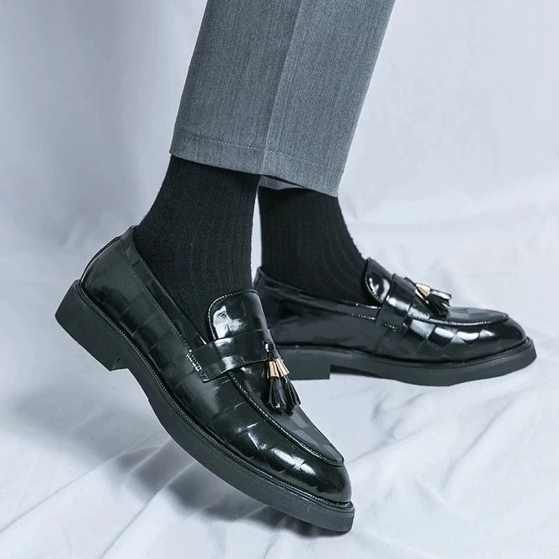 Moreno Genuine Leather Loafers
