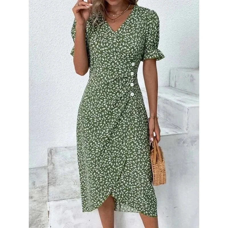 Sophie Blossom Wrap Dress