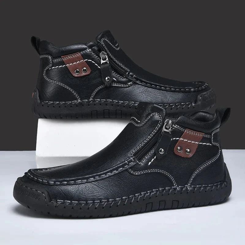 Lance Levy Genuine Leather Boots