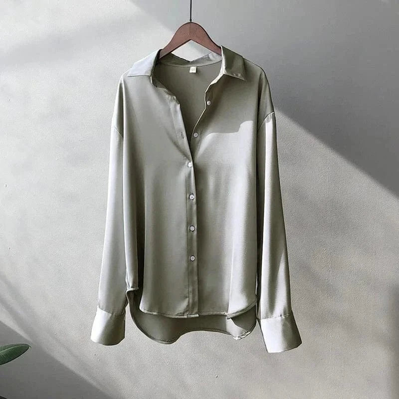 Elvyra Satin Blouse