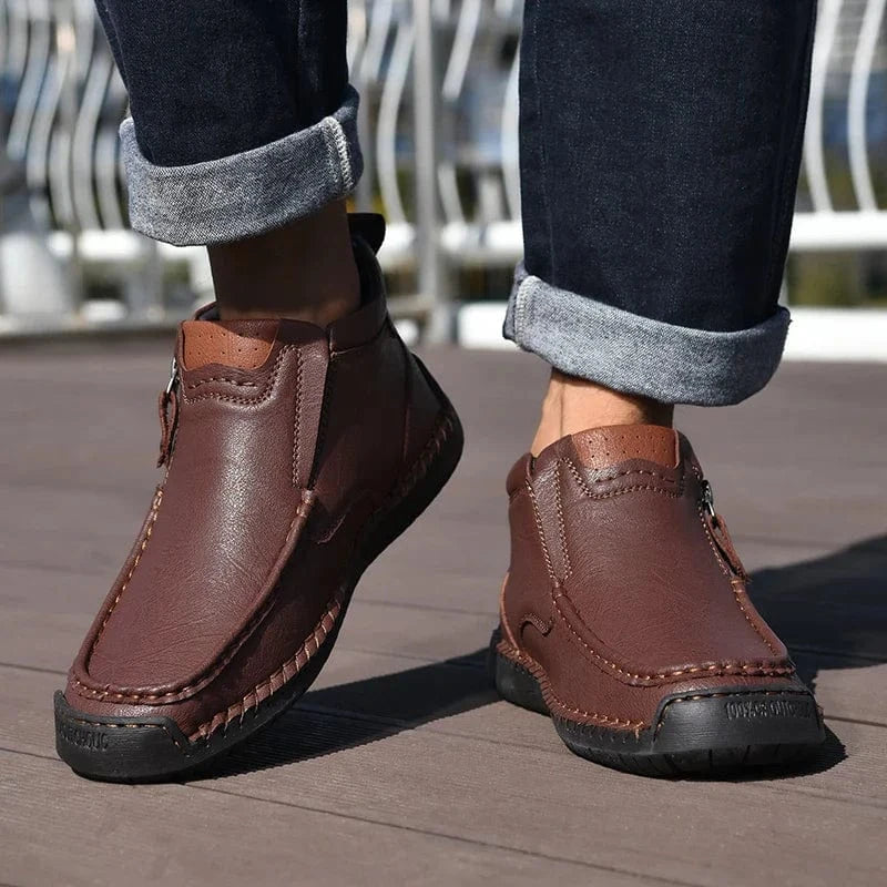Lance Levy Genuine Leather Boots