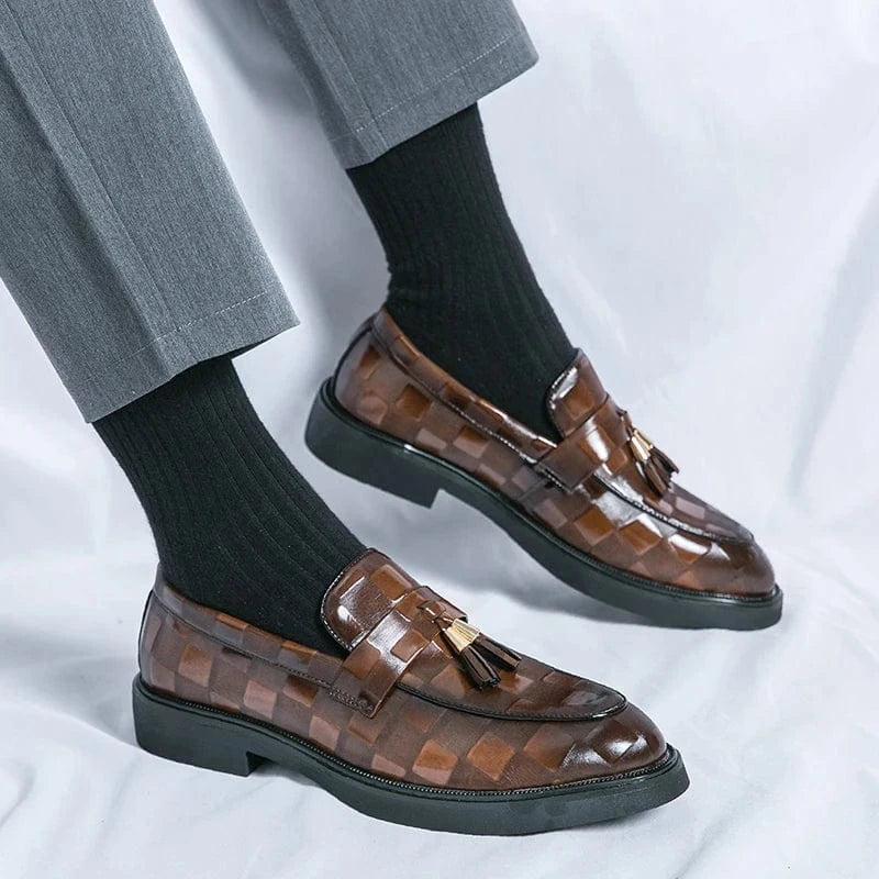 Moreno Genuine Leather Loafers