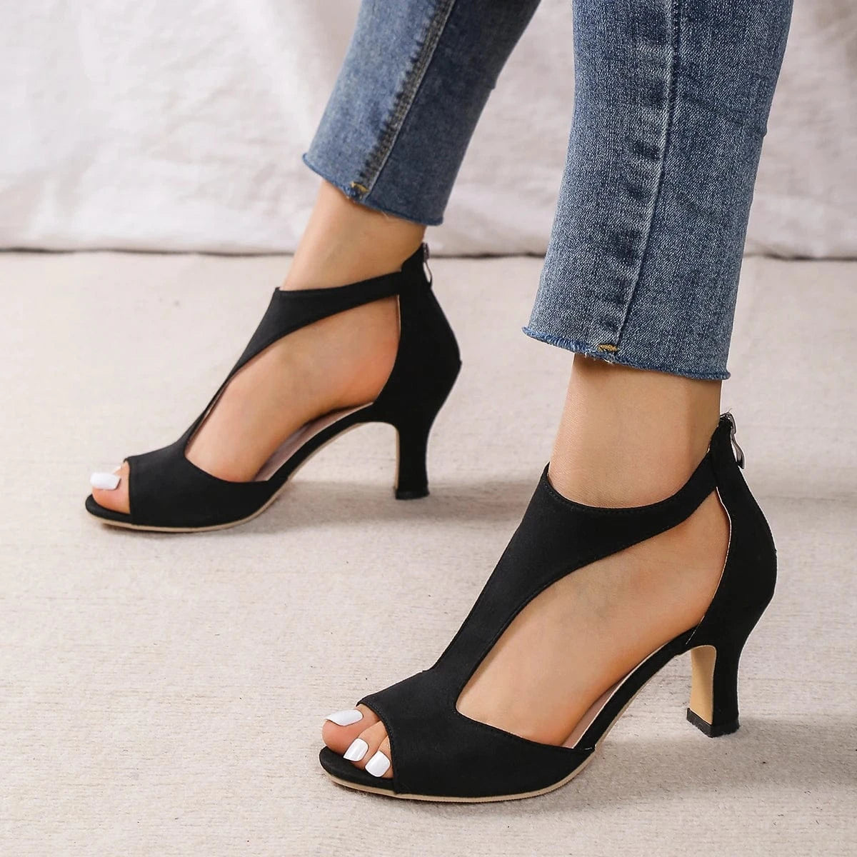 Beltina Comfort Heels