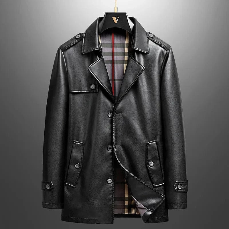 Oliver Carlo Leather Coat