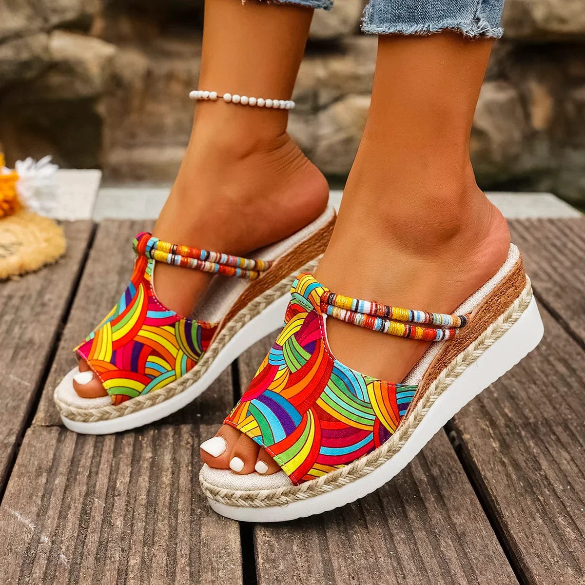 Caitlin Stylish Wedge Sandal