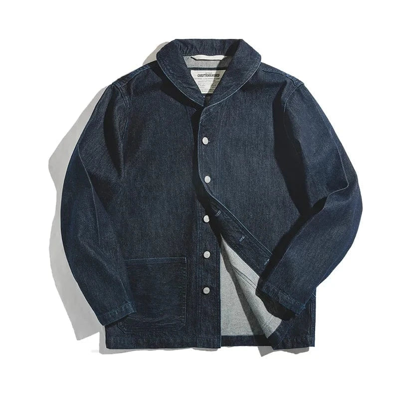 Mance Lapel Jean Jacket