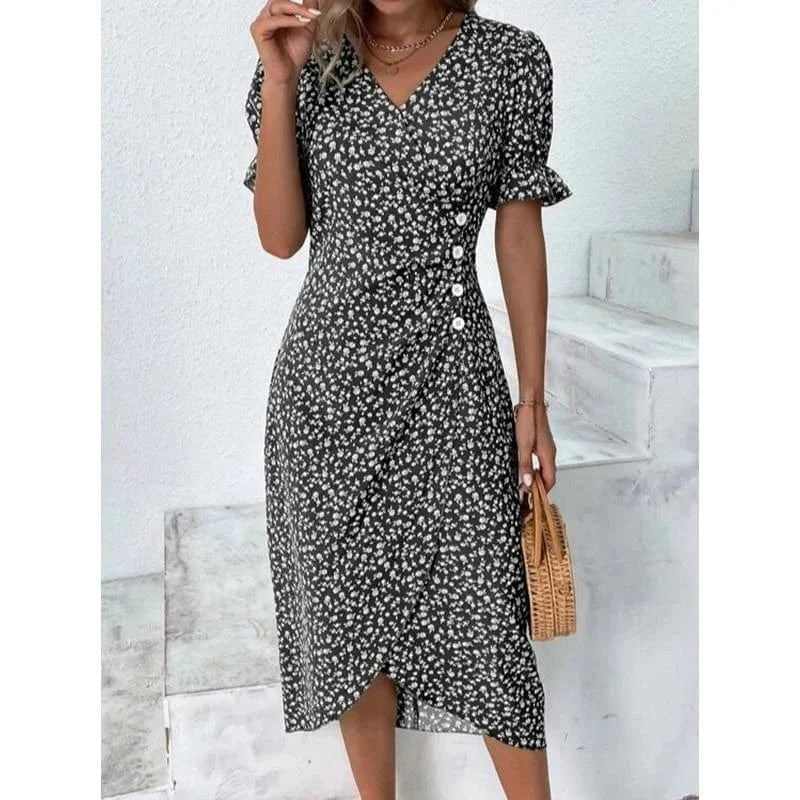 Sophie Blossom Wrap Dress